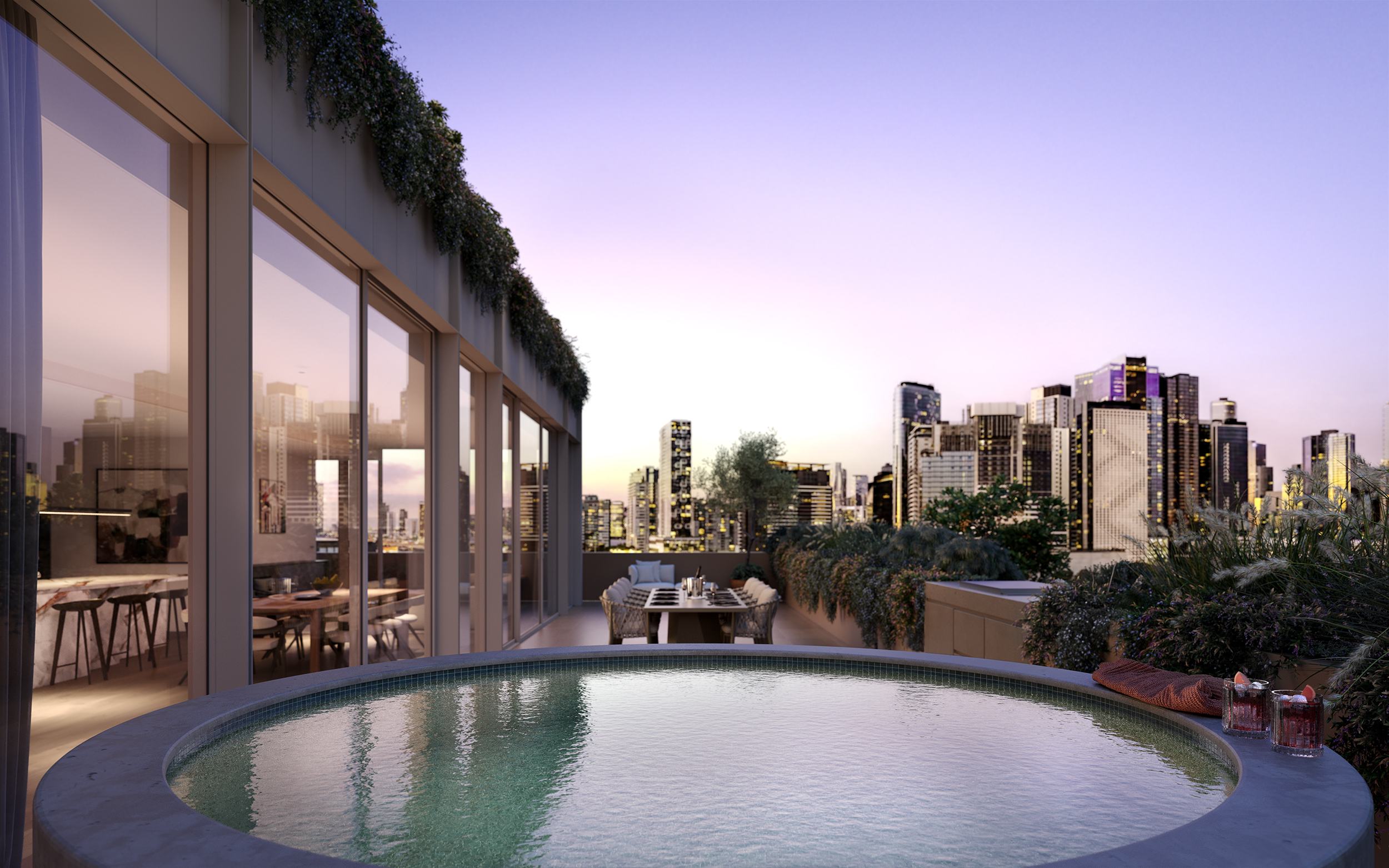 Best Mixed Use Building Design: Shop Front with Pent House